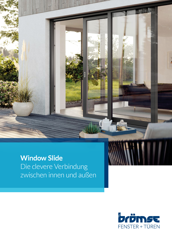 Broschüre Window Slide